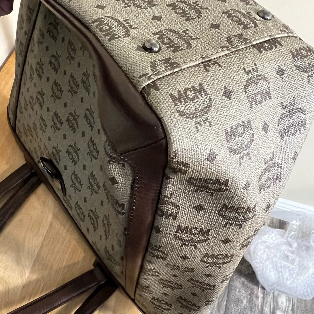 MCM Tote - Coated Canvas